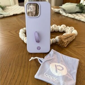 Loopy Case Lilac Phone Case 16 pro max